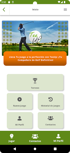 TeeUp Screen 3