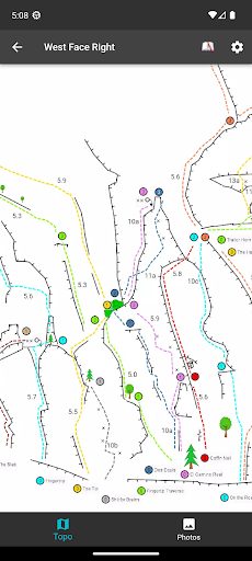 Tahquitz Climbing Guide Screen 2