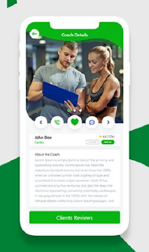 Android application Nutrition Coach screenshort