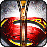 Superman Zipper Lock Screen icon