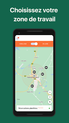 Android application Ekony Driver screenshort