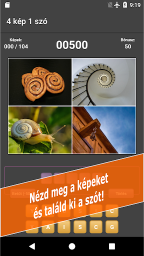 Android application 4 kép 1 szó magyarul screenshort