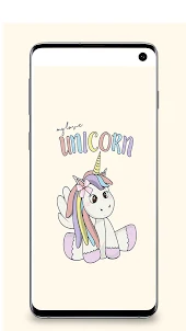 fondo de pantalla de unicornio