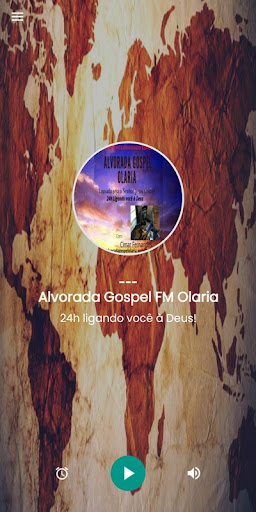 Android application Alvorada Gospel FM Olaria screenshort