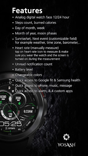 H305 Artistic Watch Face screenshot 3