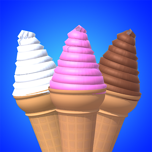 Mymiyou Ice Cream Tour Stacking Équilibre Jeu Nourriture Jeux de Simulation Set de Jouets pour Les Enfants 