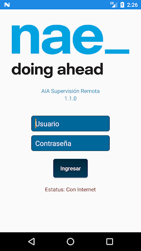 Android application AIA NAE screenshort