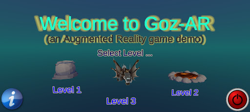 Android application Goz-AR screenshort