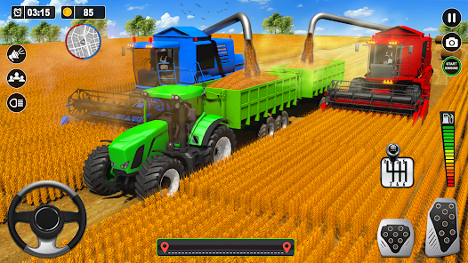 Captura de Pantalla 13 Tractor Sim: Farm Simulator 22 android
