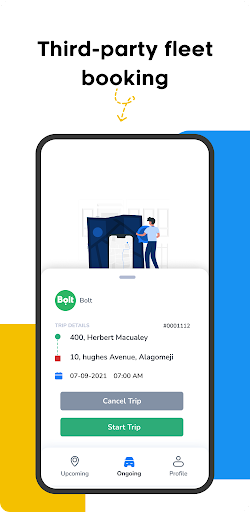 Android application Instanta Fleet screenshort