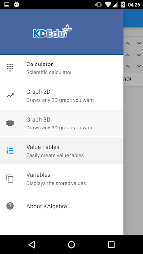 KAlgebra Screen 3