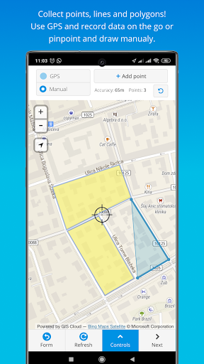 Mobile Data Collection Screenshot