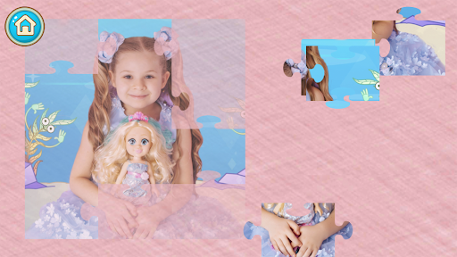 Android application Diana and Roma Game Puzzle screenshort
