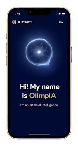 Android application OlimpIA Perfumery assistant screenshort