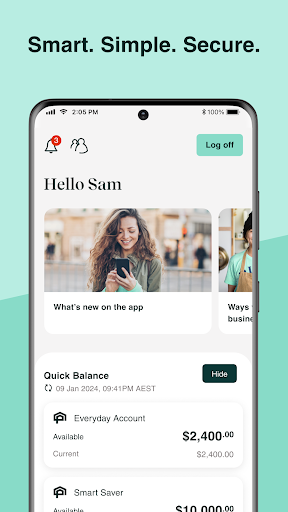 Android application NPBS Mobile Banking screenshort