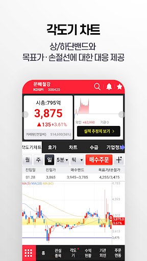24시클럽 종목각도기 (추세 종목 제공) Screen 3