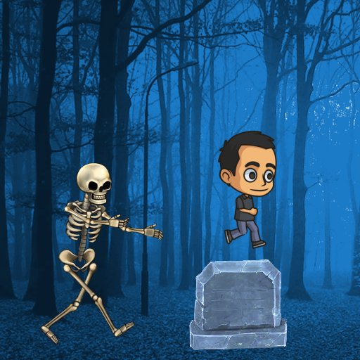 Spooky Forest Run logo