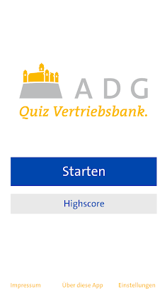 ADG Quiz Vertriebsbank - Screenshot 1