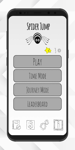Android application Spider Jump screenshort