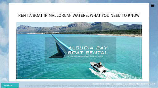 Rent a boat in Mallorca alcud