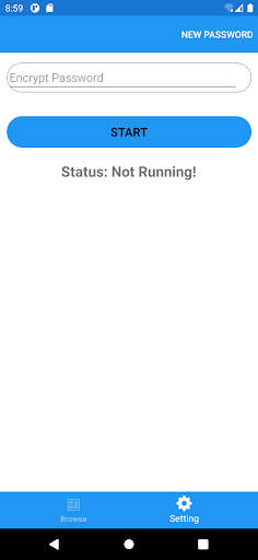 Android application Lock My File screenshort