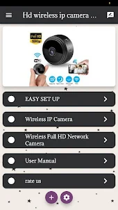 HD Wireless ip Camera Guide