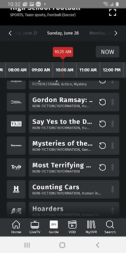 Android application Yukon TV - GCI screenshort