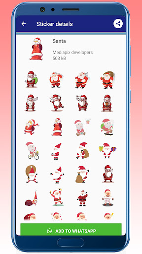 Christmas WAStickers Screen 3