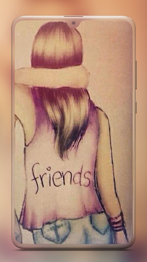 BFF Friend Wallpaper HD Screenshot 2 - AppWisp.com