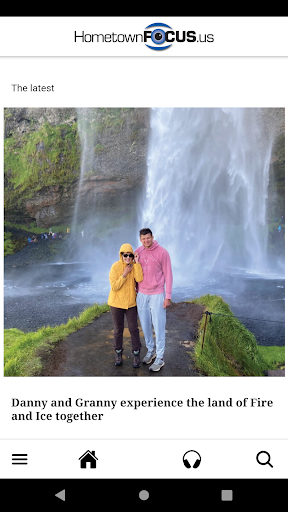 Android application Hometown Focus screenshort
