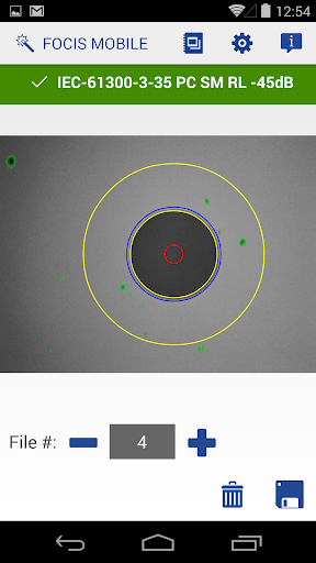 Android application FOCIS MOBILE screenshort