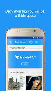 Screenshot 1 Fuerza Biblia & Jesús versos android
