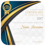 Certificate Maker app pro icon