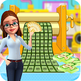 Bank Money Note Factory: Currency Maker Simulator icon