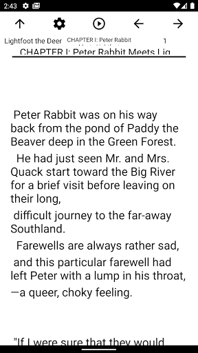 Book, Lightfoot the Deer Screen 2