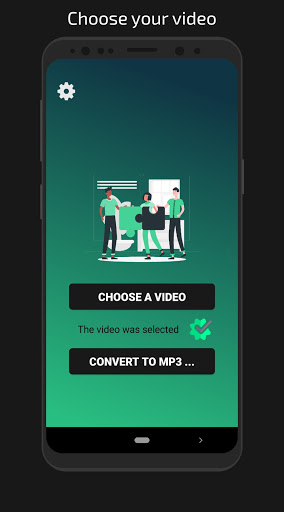 Convert video to audio | No in Screen 2