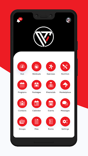 Android application NEXT LEVEL TRAINING screenshort
