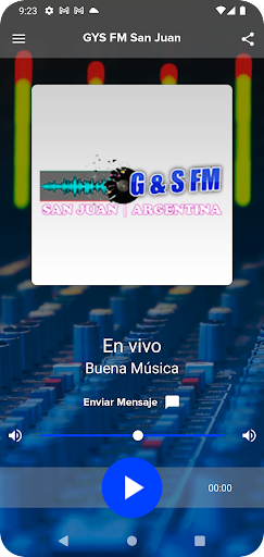 Android application GYS FM San Juan screenshort