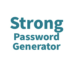 Icon image Strong Password Generator