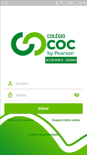 Android application Agenda COC Setor Norte screenshort