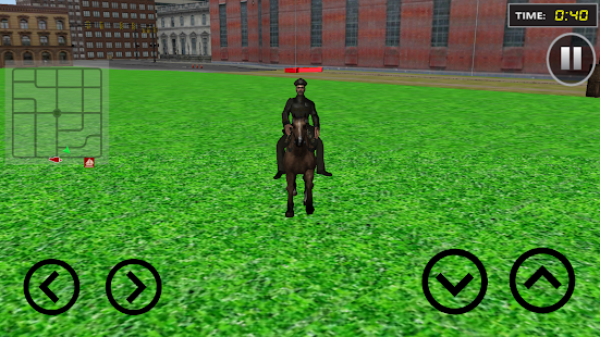 policía caballo crimen ciudad Screenshot