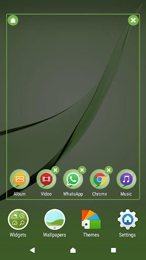 Classic Green Theme Xperien