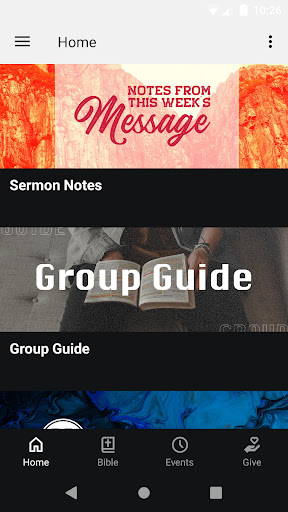 Android application Highland Park Community Church screenshort