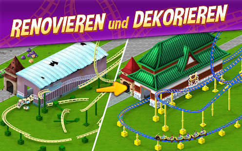 RollerCoaster Tycoon® Puzzle Screenshot