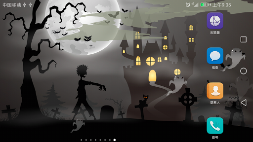 Halloween Live Wallpaper Screen 2