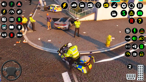 Police Bike Rider Police Bike Screen 3