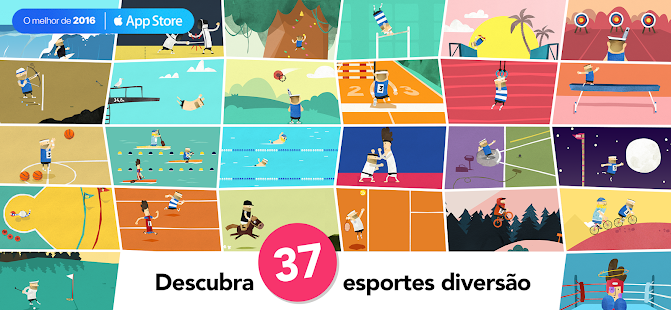 Visualização do aplicativo