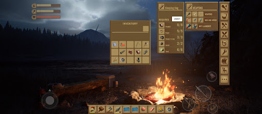 Woodcraft Island Survival Game - Action - games