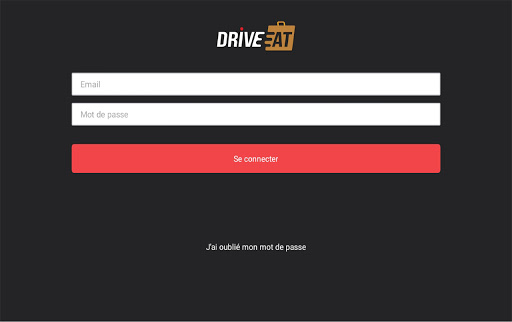 Android application Drive Eat Restaurant screenshort