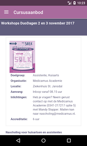 Medicamus Academie nascholing Screen 2
